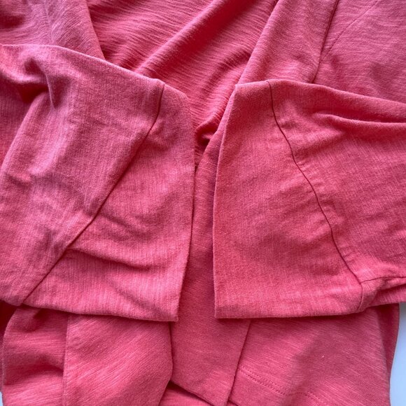 Chicos Coral 2-Piece Cardigan & Tank Set Womens Size 1/M Comfortable & Stylish - Picture 7 of 7